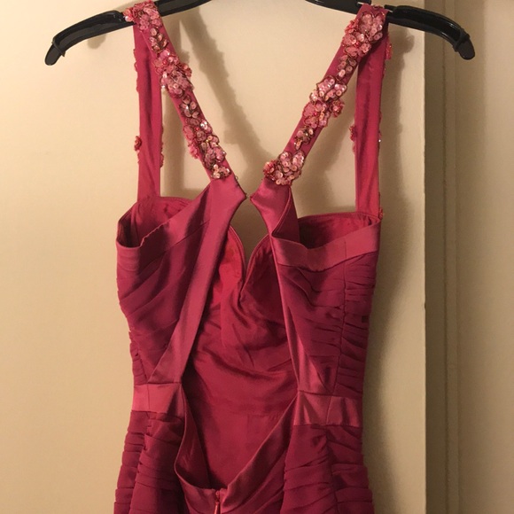 Pretty pink prom dress! Size zero. Worn once! - Picture 5 of 8